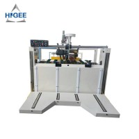 Semi Automatic Carton Gluer Corrugated Box Folding Gluing Pasting Machine Carton Box Making Glue Machine Folder Gluer Machine